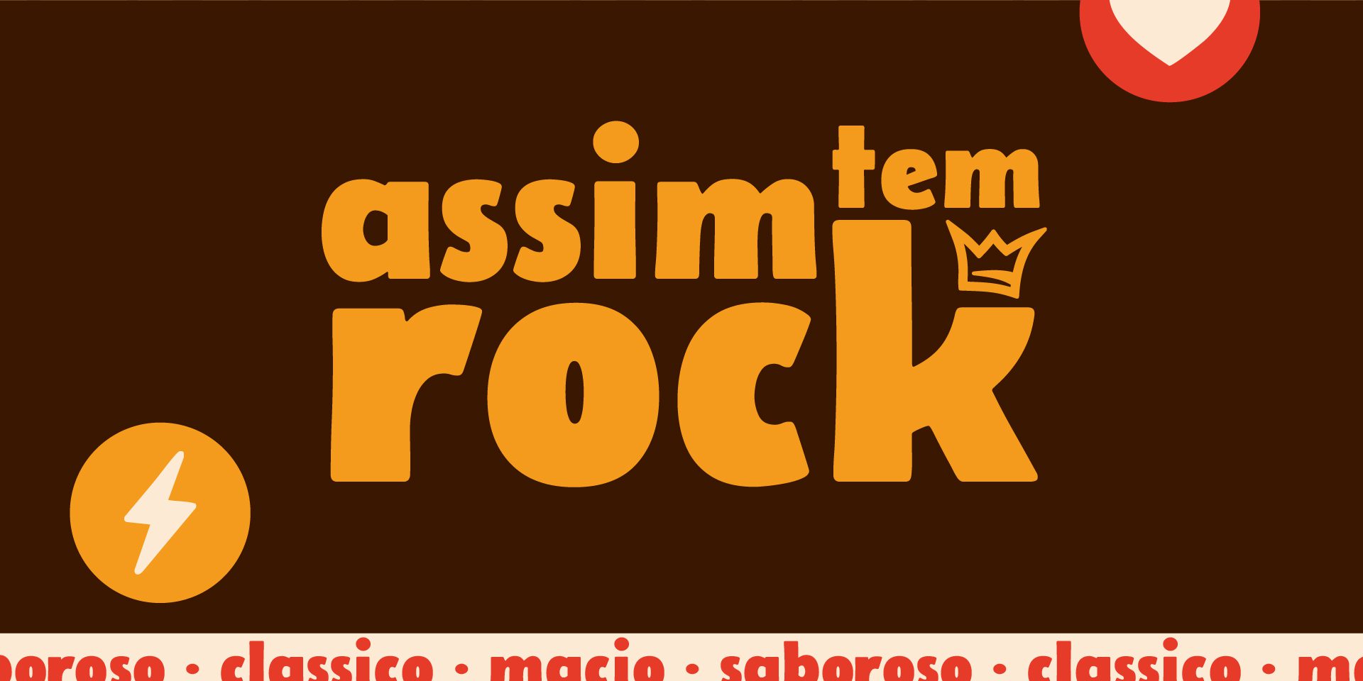 A imagem faz parte do projeto de Identidade Visual da Rock Burger e mostra uma ideia de lettering usando a fonte da marca